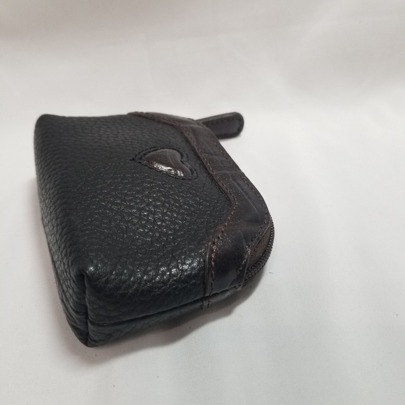 Brighton Heart Peeble Leather Coin Purse - Picture 2 of 10